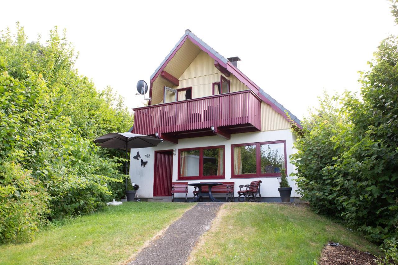 קירכהיים Ferienhaus "Schmetterling" Am See Im Bergland מראה חיצוני תמונה